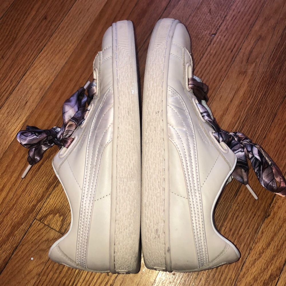 Puma Vikky Ribbon Lace up Sneakers - Picture 3 of 5